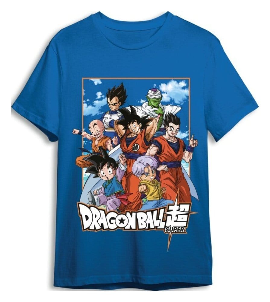 Dragon Ball Super T-Shirt Characters Navy Size XL