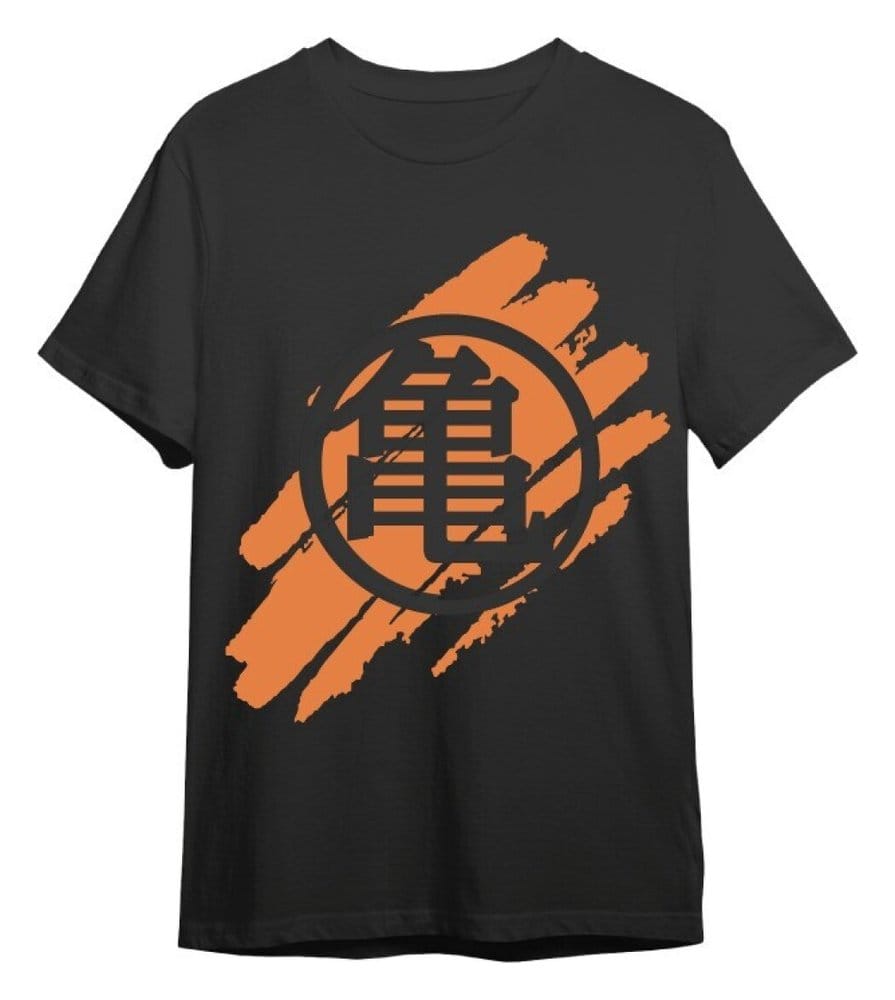Dragon Ball T-Shirt Logo Kame Black Size M