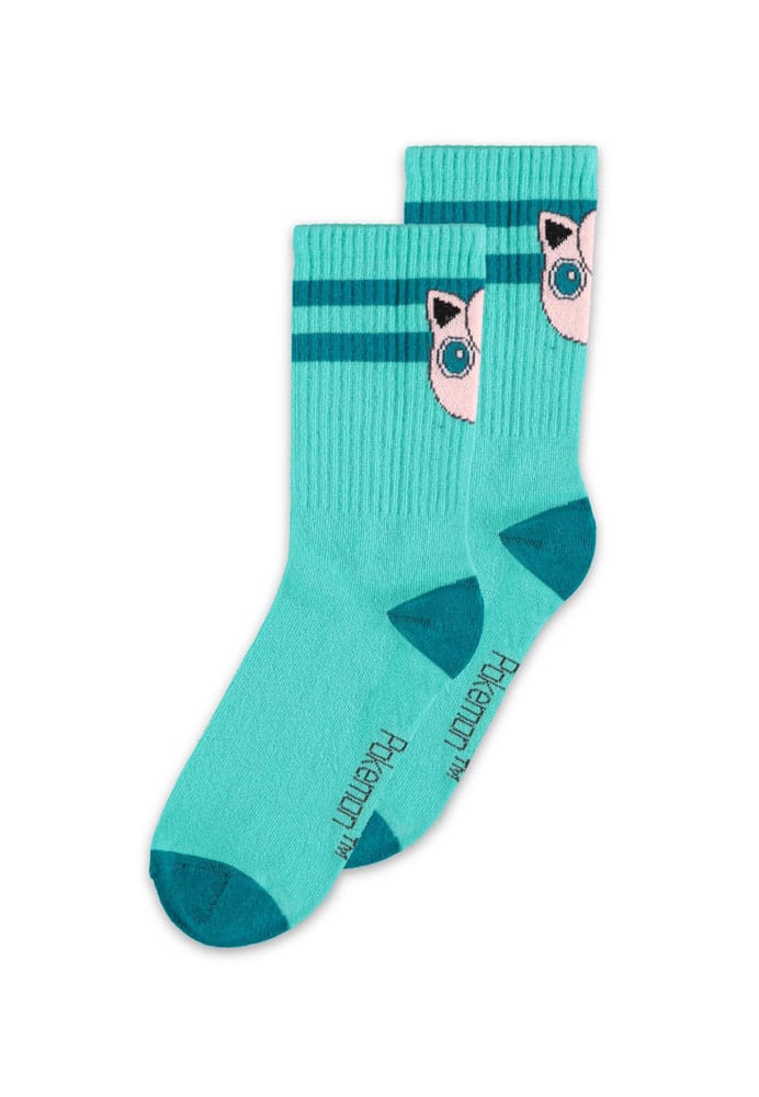 Pokémon Socks 2-Pack Heads Grey 39-42