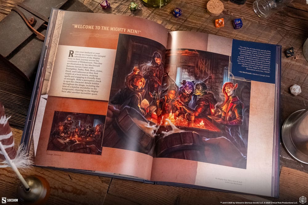Sideshow Collectibles Book A Decade of Destiny: The Critical Role Collection by Sideshow *English version*