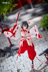 Combat Priestess Action Figure 1/12 Kikyou Uefuji 15 cm