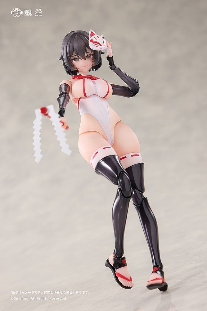 Combat Priestess Action Figure 1/12 Kikyou Uefuji 15 cm