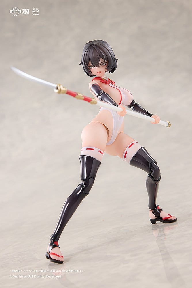 Combat Priestess Action Figure 1/12 Kikyou Uefuji 15 cm