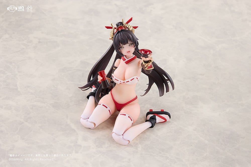 Combat Priestess Action Figure 1/12 Sakura Uefuji 15 cm