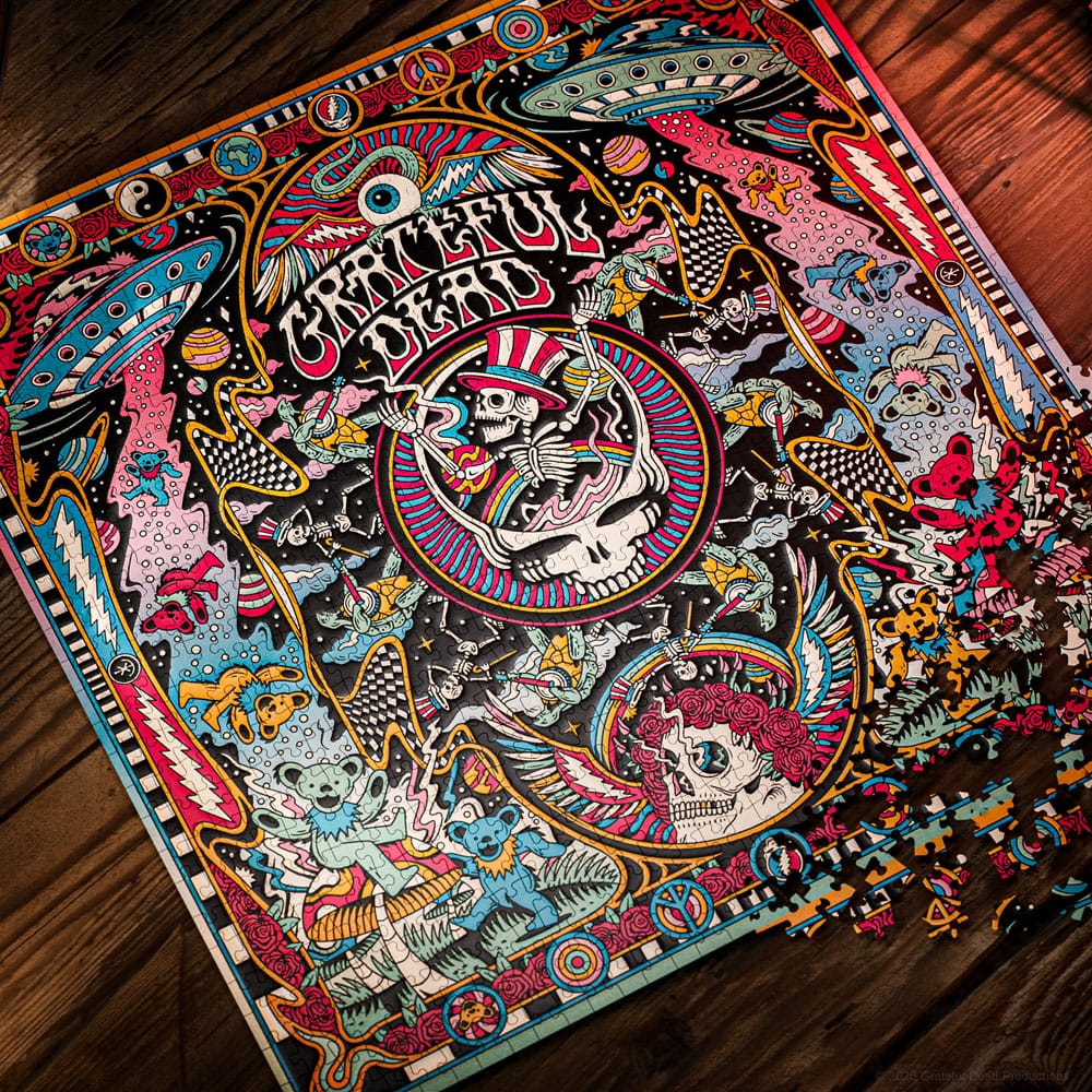 The Grateful Dead multi-dimensional puzzle (1000 pieces)