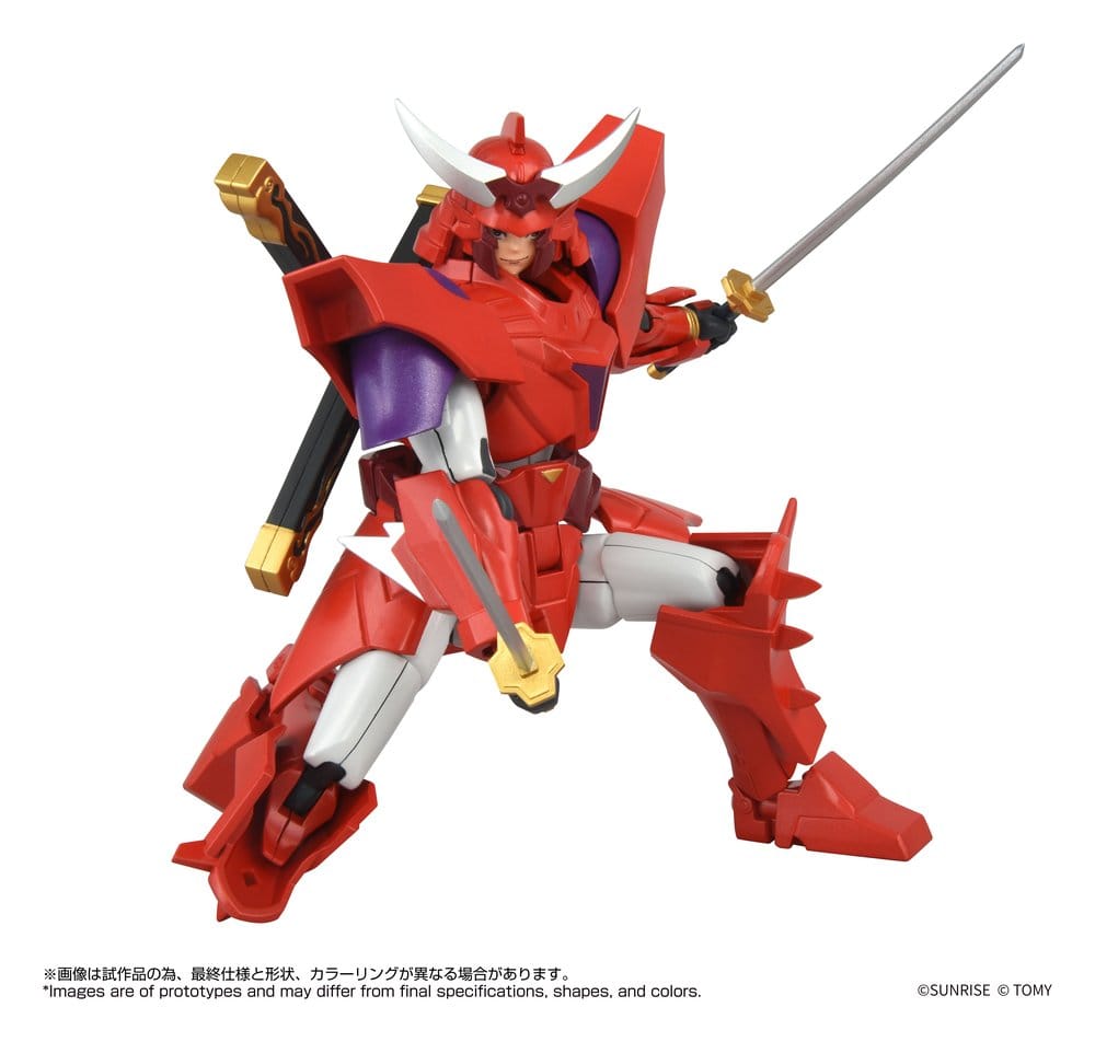 Yoroi Shin Den Samurai Troopers Toyrise Action Figure Gai of the Heat 15 cm