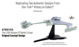 Star Trek TOS DieCast Replica 1/350 Klingon D7 Battle Cruiser Original Concept Design heo EU Exclusive 66 cm