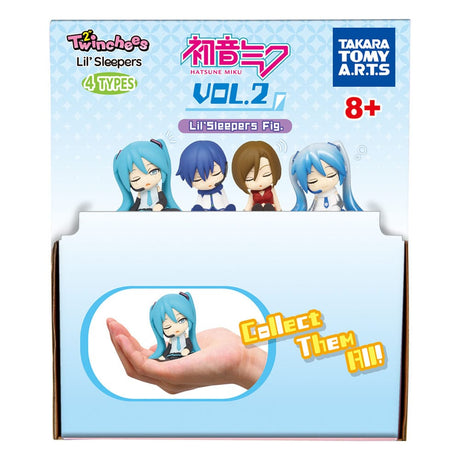 Hatsune Miku Twinchees Mini Figures Lil' Sleepers Wave 2 5 cm Display (24)