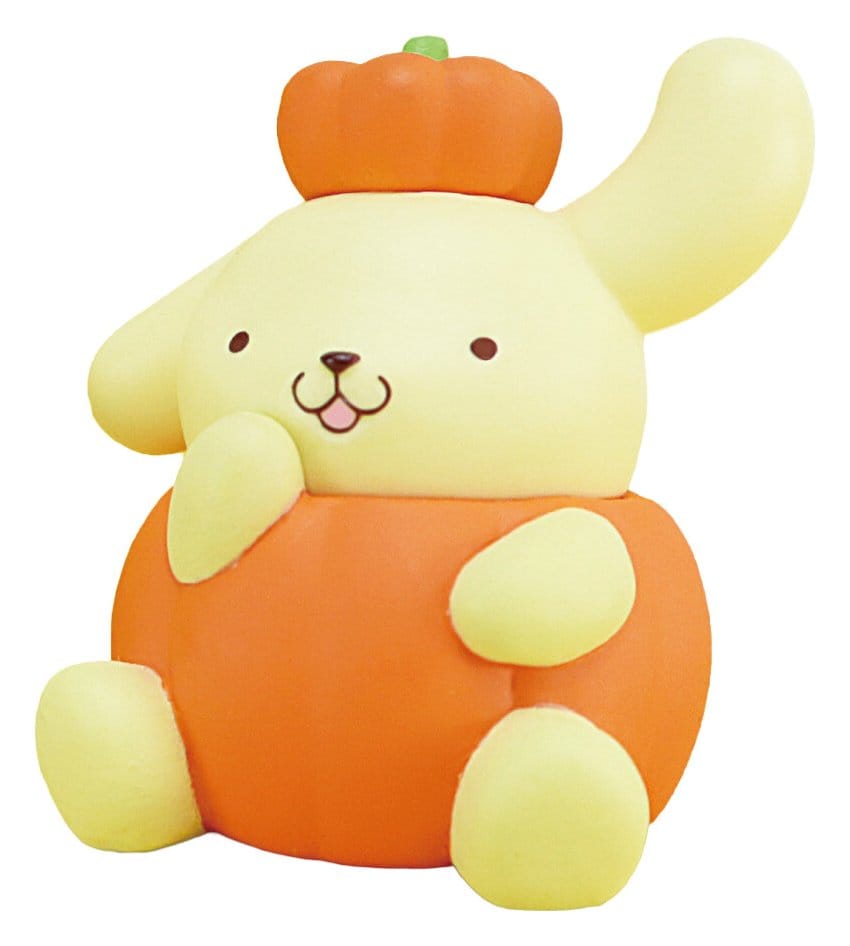 Sanrio Twinchees Mini Figures Pompompurin My Fav Color 5 cm Blind Pack Display (24)