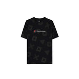 PlayStation T-Shirt Logo All Over Print Size L