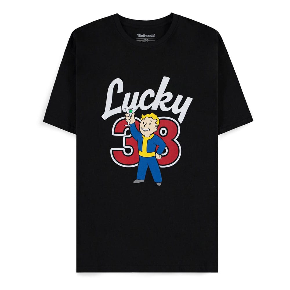 Fallout T-Shirt Lucky 38 Cocktail Size L