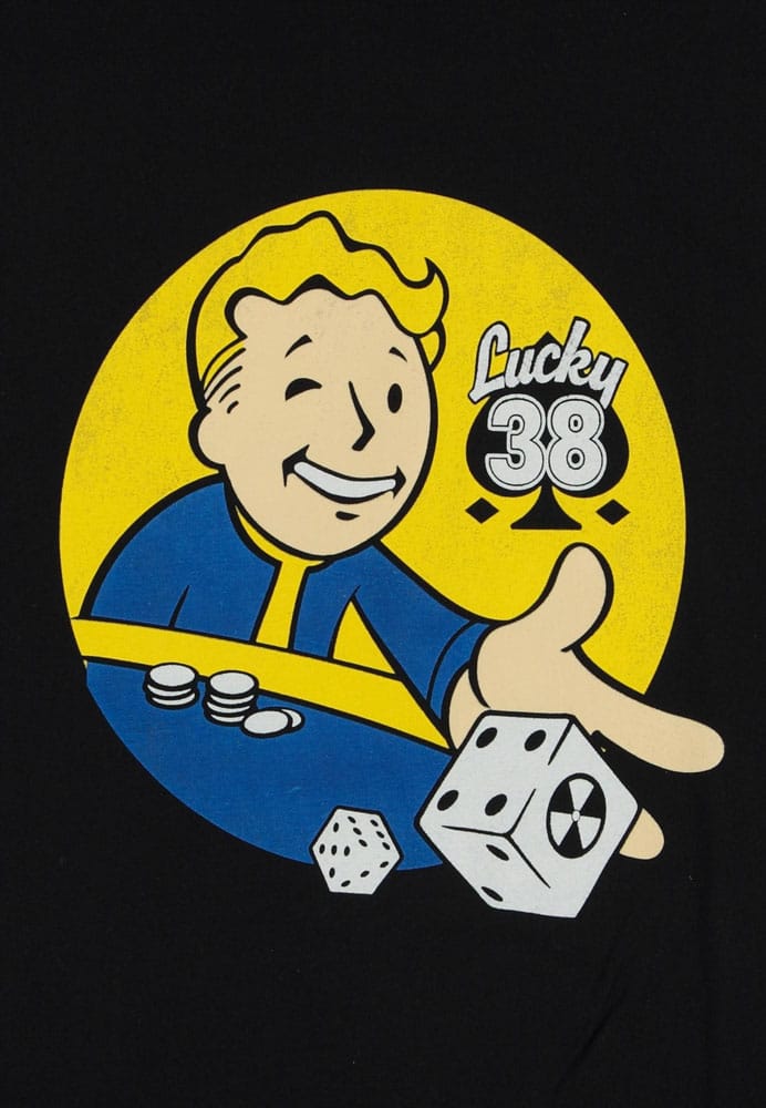Fallout T-Shirt Lucky 38 Dice Size L