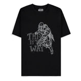 Star Wars The Mandalorian T-Shirt Mandalorian Size M