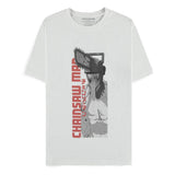 Chainsaw Man T-Shirt Chainsaw Man White Size L
