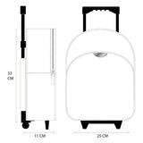 Hello Kitty Trolley Backpack Follow The Rainbow 33 cm