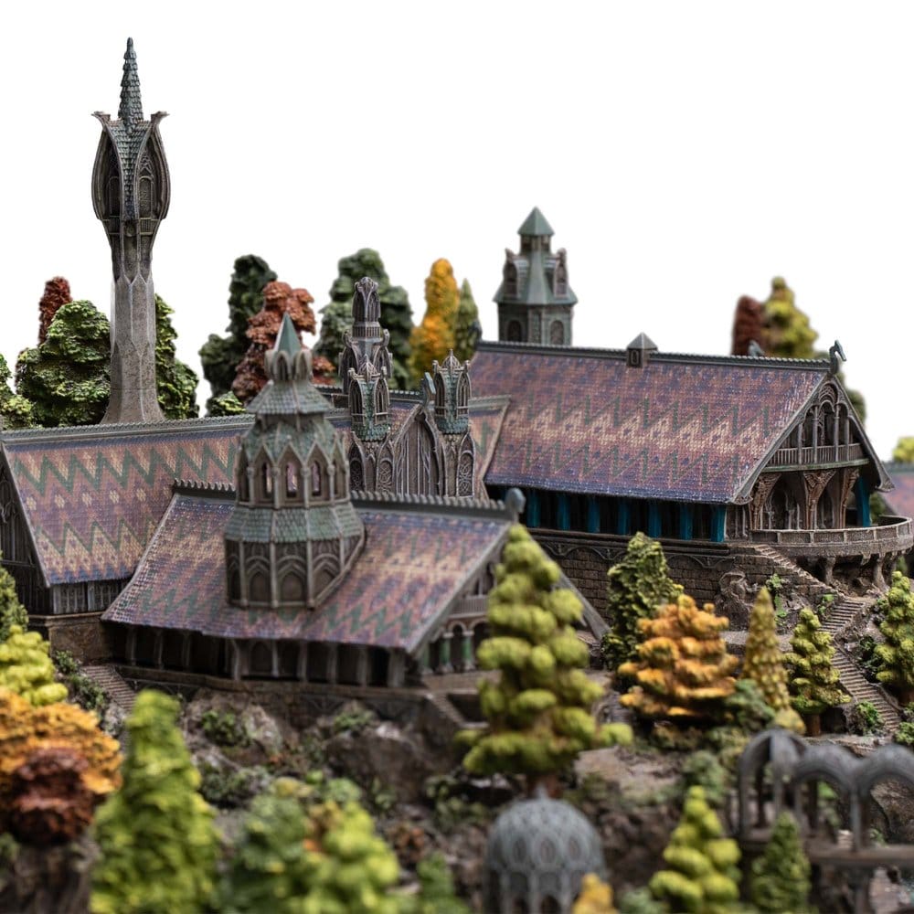 The Lord of the Rings Diorama Rivendell Open Edition 28 cm