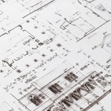 Lord of the Rings Blueprint Art Print The Courtyard of Minas Tirith 59 x 42 cm