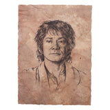 The Hobbit Art Print Portrait of Bilbo Baggins 21 x 28 cm