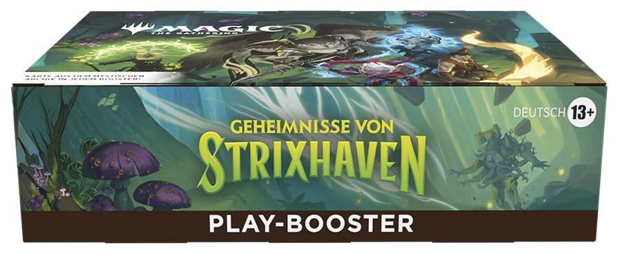 Magic the Gathering Geheimnisse von Strixhaven Play Booster Display (30) german