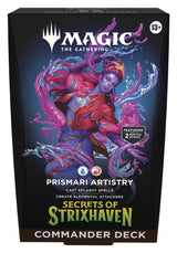 Magic the Gathering Secrets of Strixhaven Commander Decks Case (5) english
