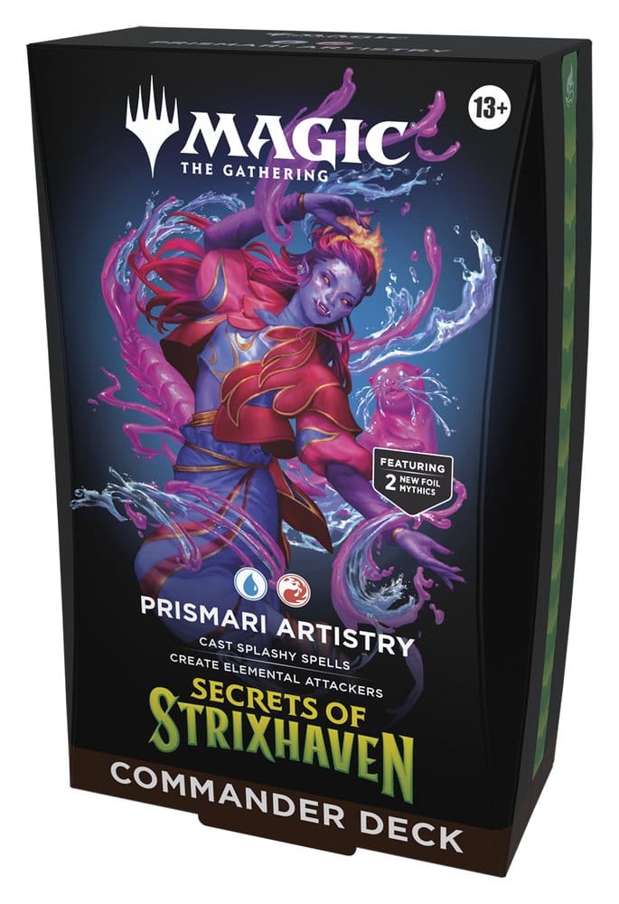 Magic the Gathering Secrets of Strixhaven Commander Decks Case (5) english