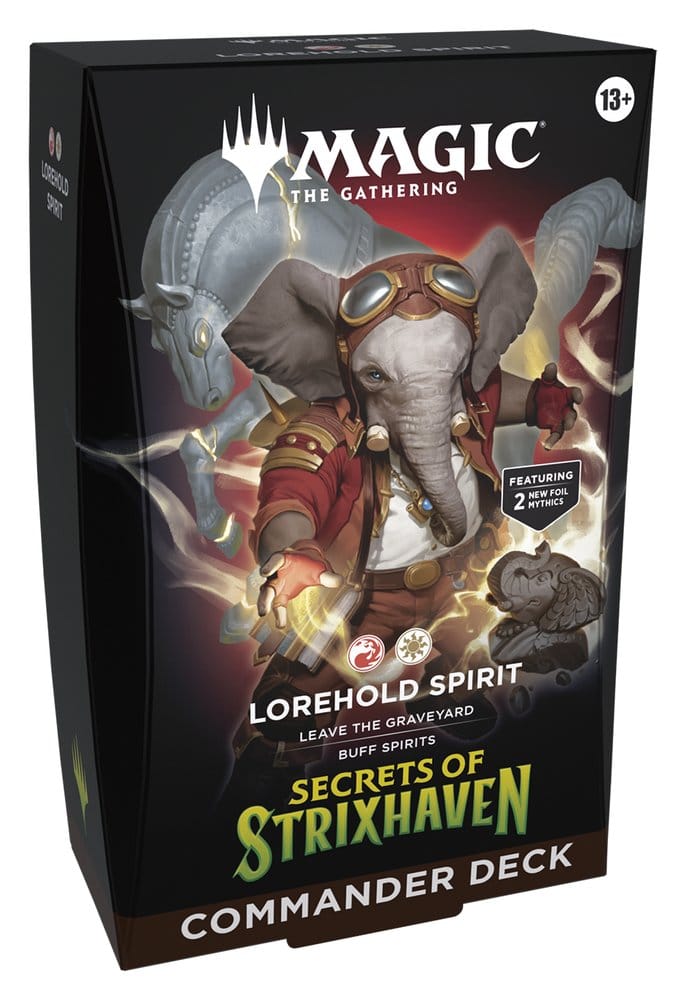 Magic the Gathering Secrets of Strixhaven Commander Decks Case (5) english