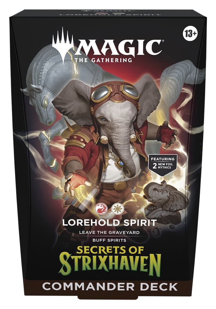 Magic the Gathering Secrets of Strixhaven Commander Decks Case (5) english