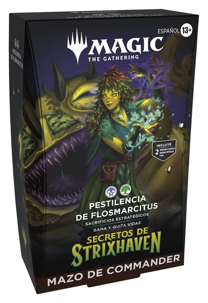 Magic the Gathering Secretos de Strixhaven Commander Decks Case (5) spanish