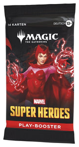 Magic the Gathering Marvel Super Heroes Play Booster Display (30) german