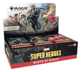 Magic the Gathering Marvel Super Heroes Play Booster Display (30) italian