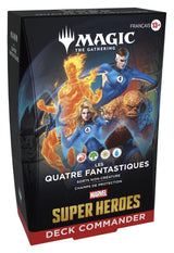 Magic the Gathering Marvel Super Heroes Commander Decks Case (4) french