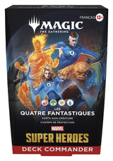 Magic the Gathering Marvel Super Heroes Commander Decks Case (4) french
