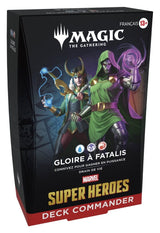 Magic the Gathering Marvel Super Heroes Commander Decks Case (4) french
