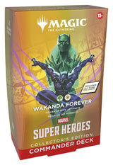 Magic the Gathering Marvel Super Heroes Collector's Edition Commander Decks Case (4) english