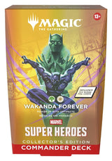 Magic the Gathering Marvel Super Heroes Collector's Edition Commander Decks Case (4) english