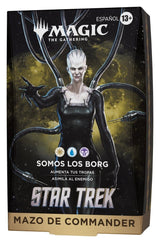 Magic the Gathering Star Trek Commander Decks Case (4) spanish
