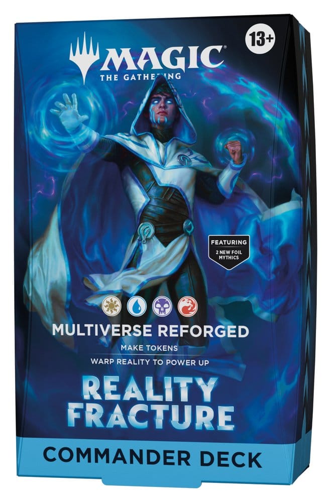Magic the Gathering Reality Fracture Commander Deck Multiverse Reforged Assortment (4) english