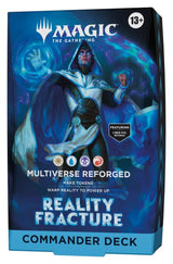 Magic the Gathering Reality Fracture Commander Deck Multiverse Reforged Assortment (4) english