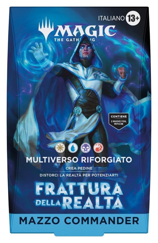 Magic the Gathering Frattura della Realtà Commander Deck Multiverse Reforged Assortment (4) italian