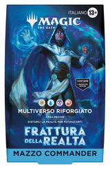 Magic the Gathering Frattura della Realtà Commander Deck Multiverse Reforged Assortment (4) italian