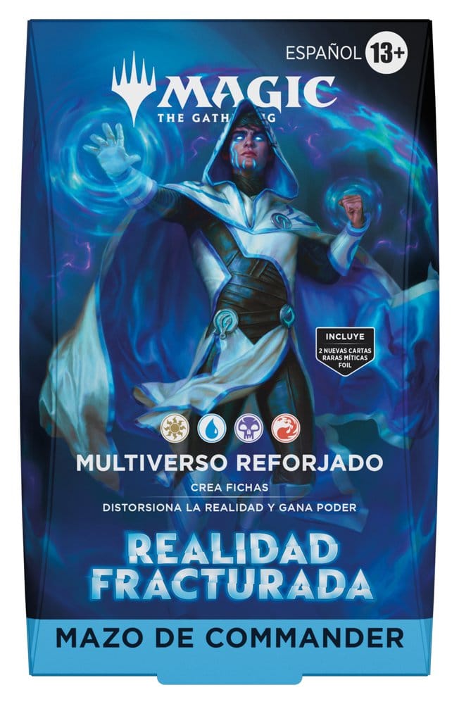 Magic the Gathering Realidad fracturada Commander Deck Multiverse Reforged Assortment (4) spanish
