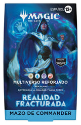 Magic the Gathering Realidad fracturada Commander Deck Multiverse Reforged Assortment (4) spanish
