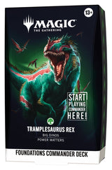 Magic the Gathering Foundations Commander Decks Case (5) english