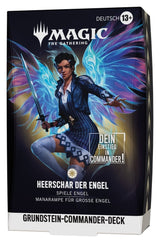 Magic the Gathering Foundations Commander Decks Case (5) german