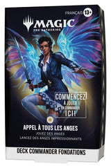 Magic the Gathering Foundations Commander Decks Case (5) french