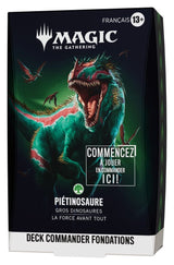 Magic the Gathering Foundations Commander Decks Case (5) french