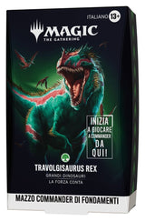Magic the Gathering Foundations Commander Decks Case (5) italian