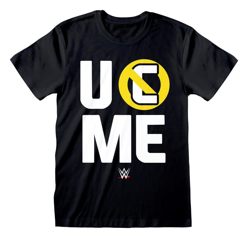 WWE T-Shirt You Can't See Me Black Size M