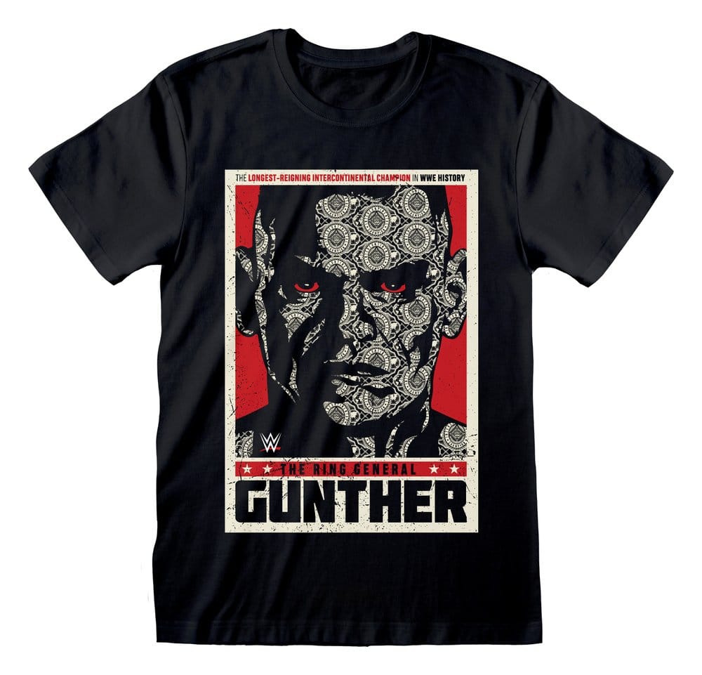 WWE T-Shirt Gunther Black Size XL