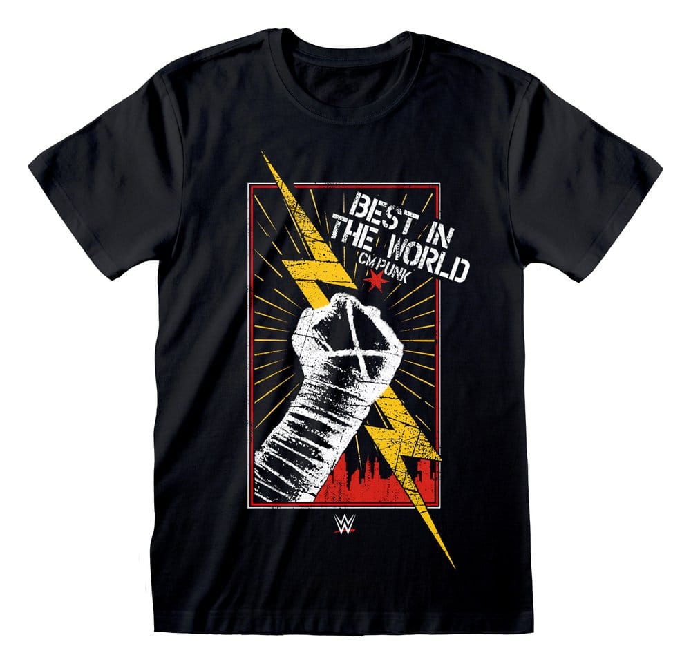 WWE T-Shirt CM Punk Black